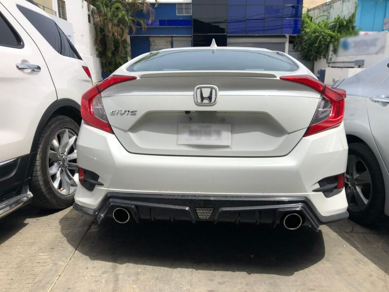LIP TRASERO CIVIC 2016-2017 MU STYLE - Imagen 3