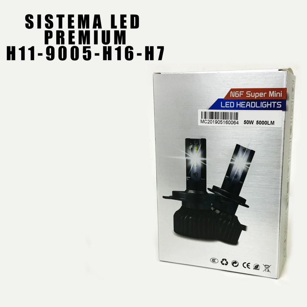 SISTEMA LED PREMIUM H11-9005-H16-H7