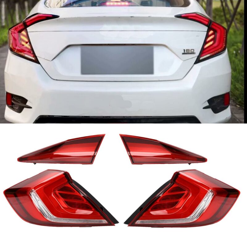 MICAS LED TRASERAS CIVIC 2016-2019