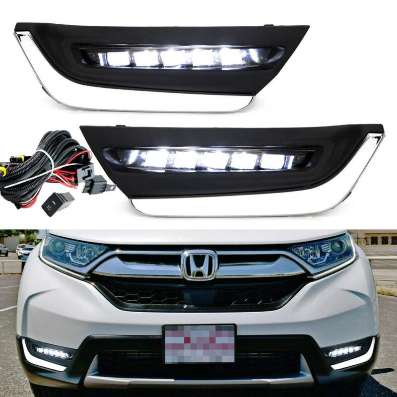 SET DRL LED HALOGENOS CRV 2017-2019