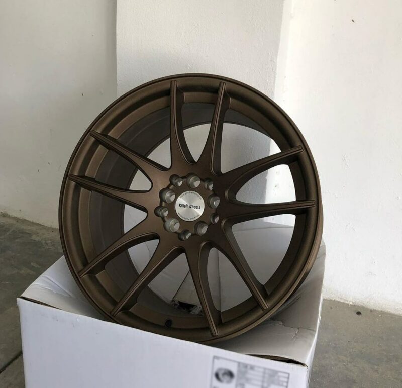 KILLERWHEELS 1439 18X8.5F/18X9.5R +35 5X100/5X114.3 73.1 BRONZE