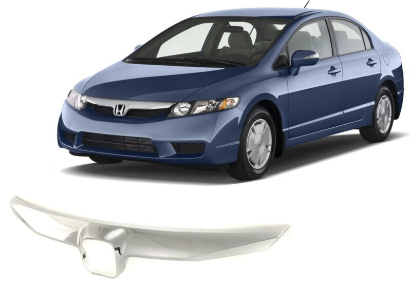 MOLDURA CROMADA PARRILLA HONDA CIVIC 2009-2011
