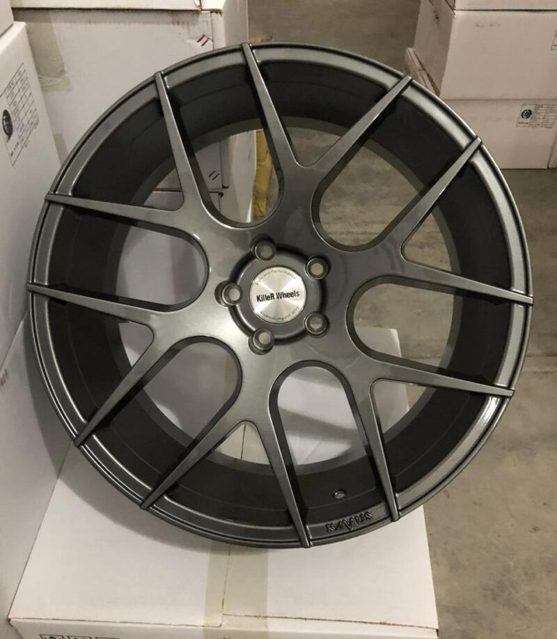 KILLERWHEELS 1187 20X9 +25 5X114.3 73.1 GRAPHITE MATTE