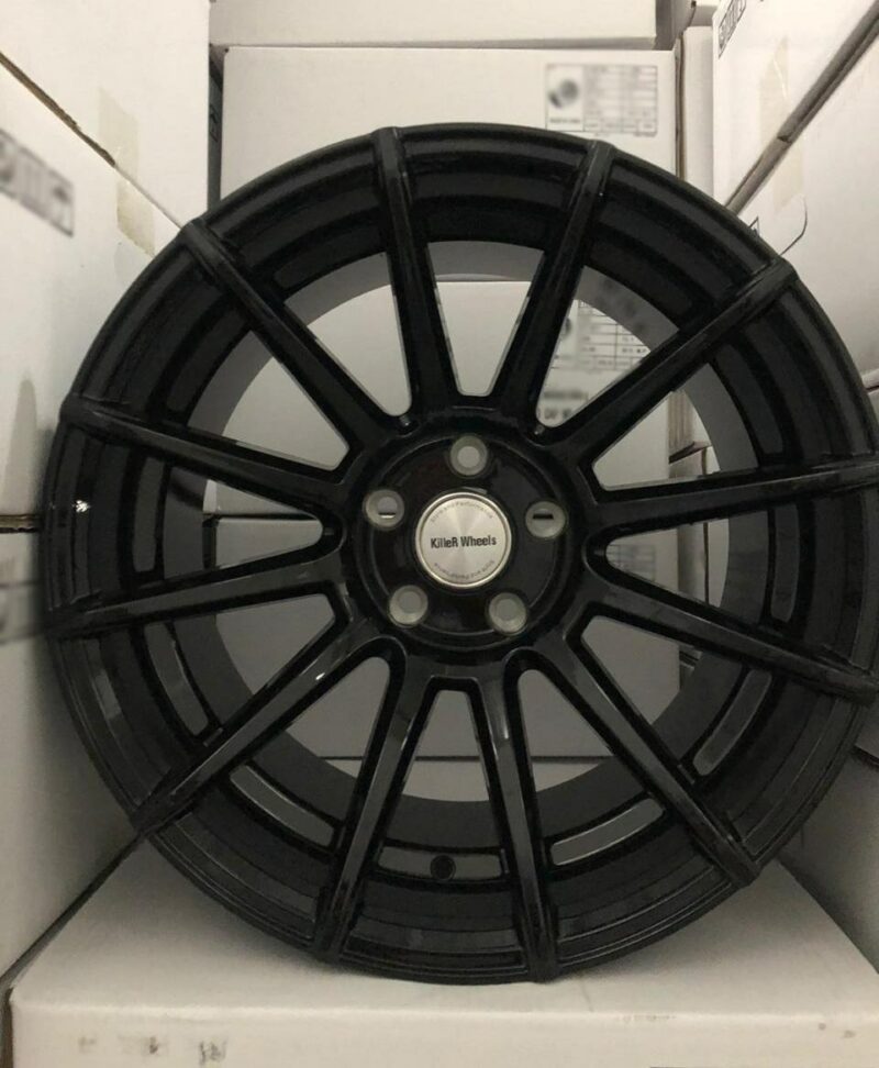 KILLERWHEELS 572 18X9.5 5X114.3 73.1 GLOSS BLACK - Imagen 2