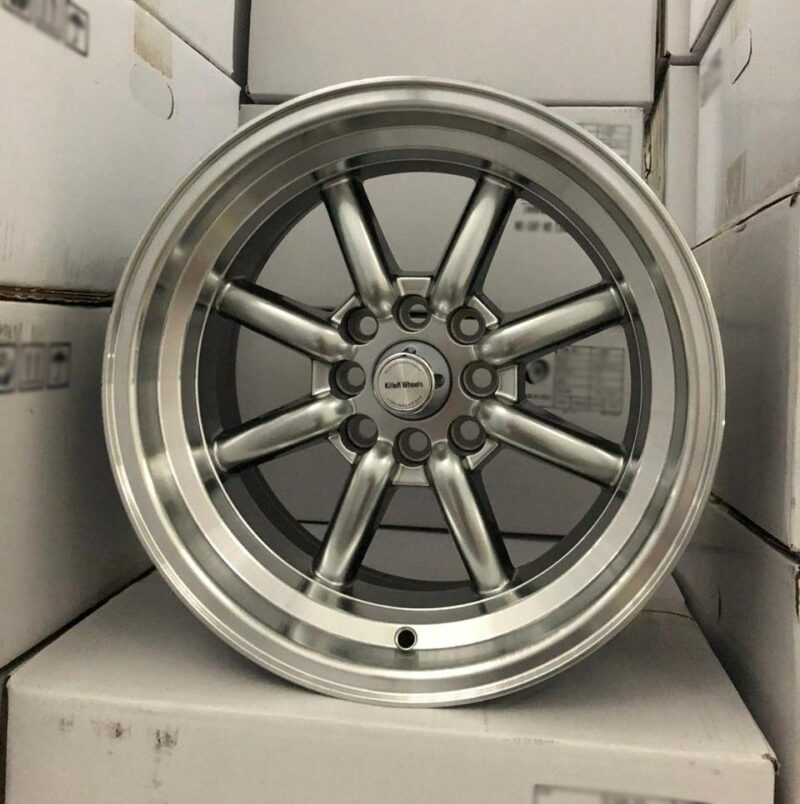 KILLERWHEELS 1777 15X8 4X100/4X114.3 73.1 HYPERBLACK