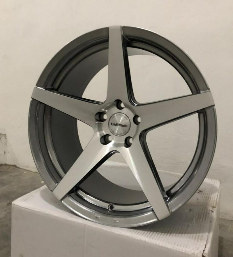 KILLERWHEELS 217 19X9.5 +35 5X114.3 73.1 HYPERBLACK - Imagen 2