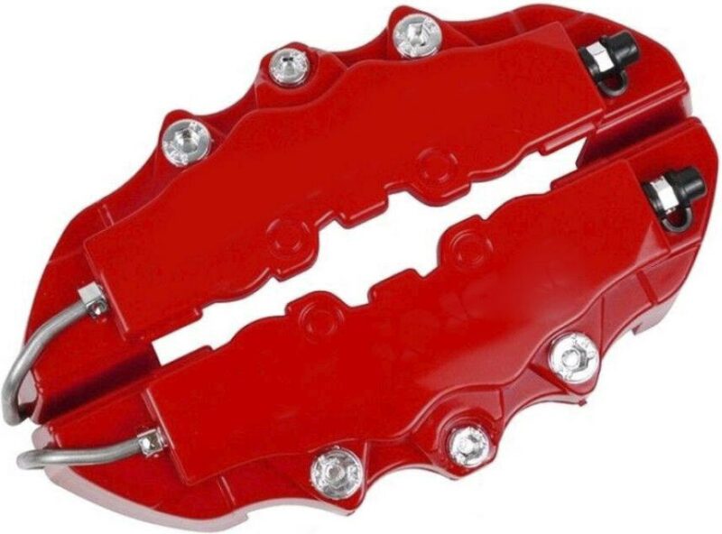 COVER CALIPER METAL BEMBO SET X2 ROJO NEGRO GRIS AZUL