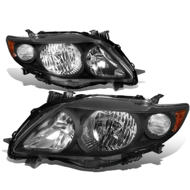 PANTALLAS COROLLA 2009-2010 BLACK HOUSING