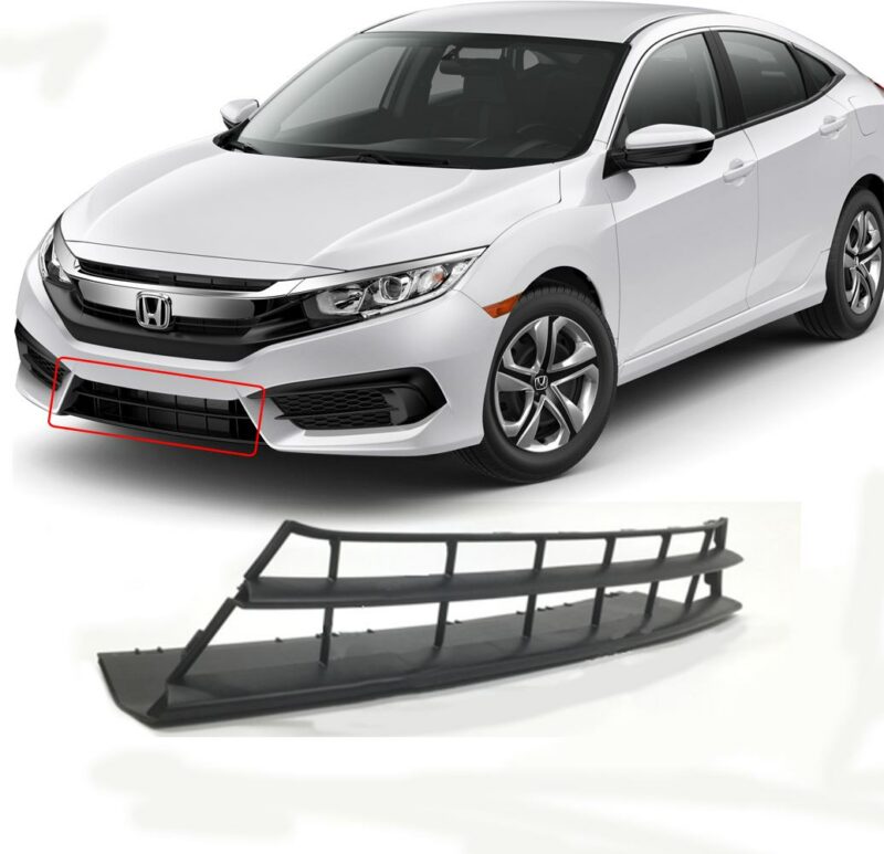 PARRILLA INFERIOR BUMPER CIVIC 2016-2018