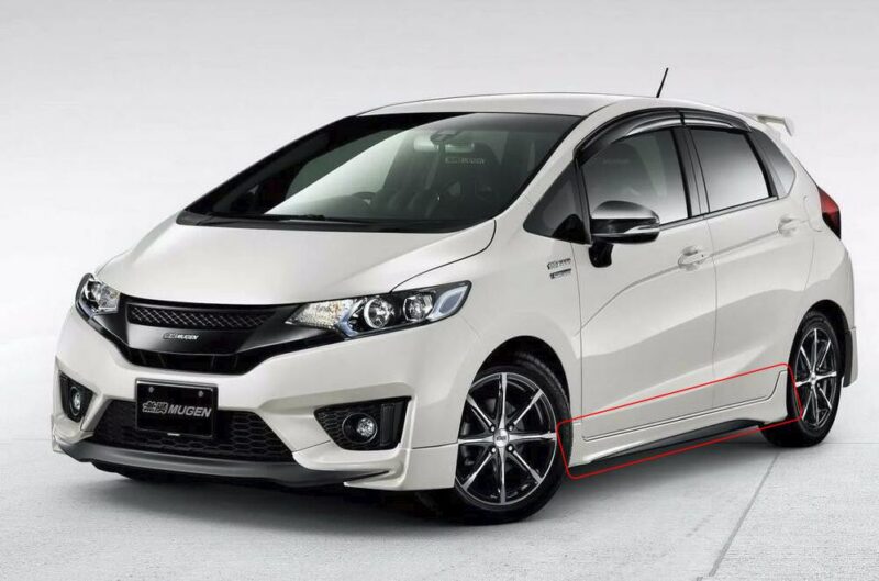 LATERALES MUGEN HONDA FIT/JAZZ JDM 2014-2016 - Imagen 2