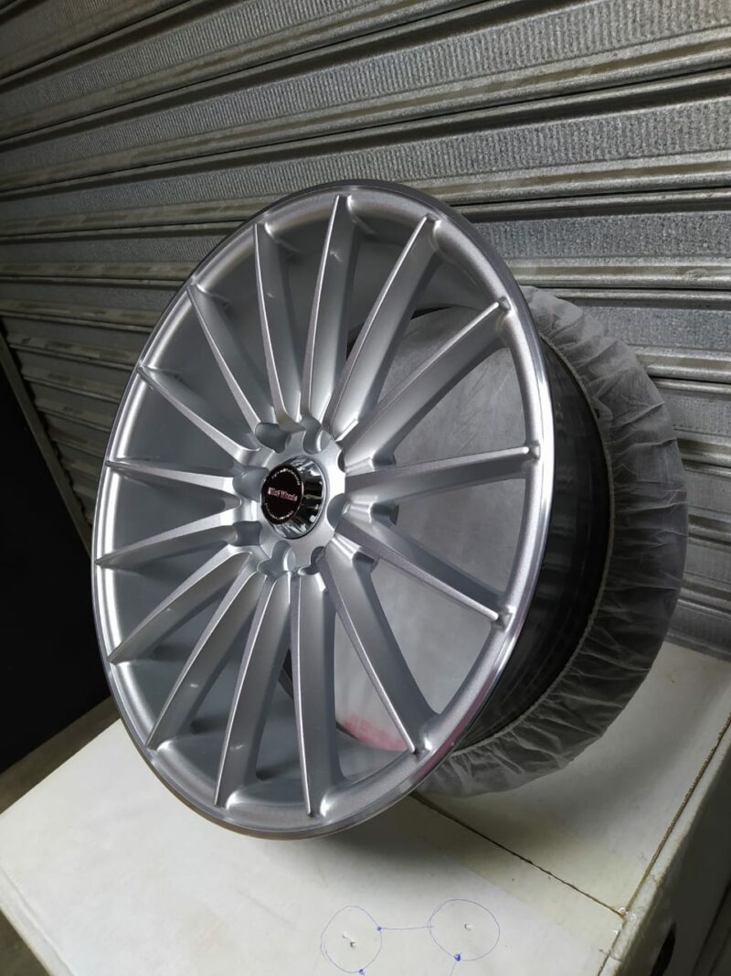 KILLERWHEELS LG06 17X7.5 +35 4X100/4X114.3 73.1 HYPERBLACK MACHINE LIP - Imagen 3