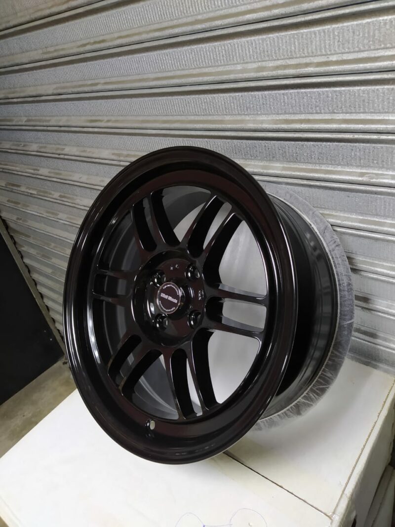 KILLERWHEELS 6023 16X7 +30 4X100 73.1 GLOSS BLACK - Imagen 3