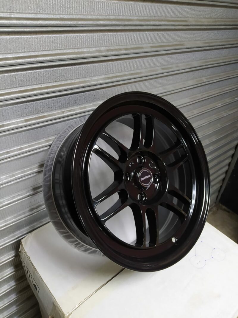 KILLERWHEELS 6023 16X7 +30 4X100 73.1 GLOSS BLACK - Imagen 2