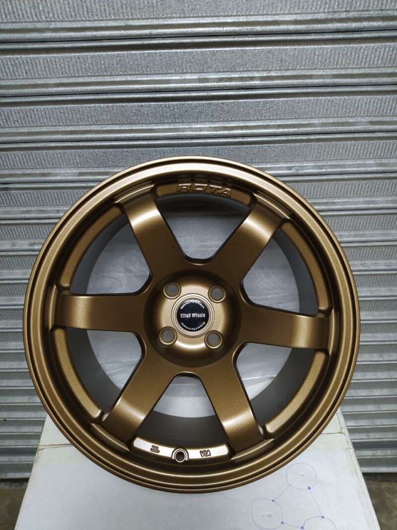 KILLERWHEELS 657 16X8 +5 4X100 73.1 BRONZE