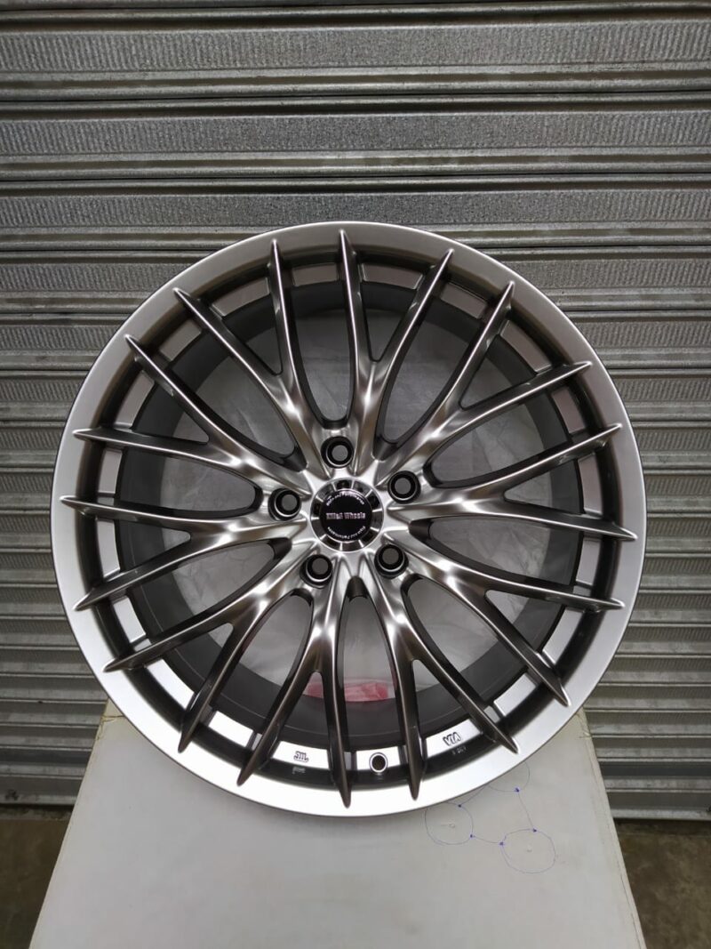 KILLERWHEELS 1017 18X8.5 +38 5X114.3 73.1 HYPERBLACK