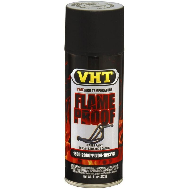 VHT FLAMEPROOF HEADER BLACK PAINT 1300-2000°F