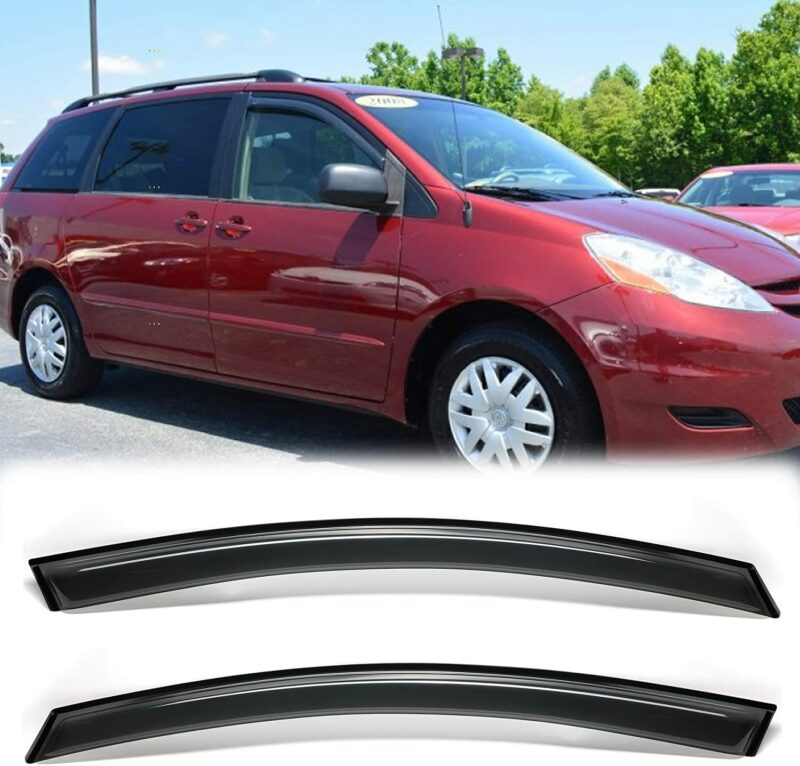 WINDOWS VISOR PREMIUM CON CLIPS SIENNA 2010-2020