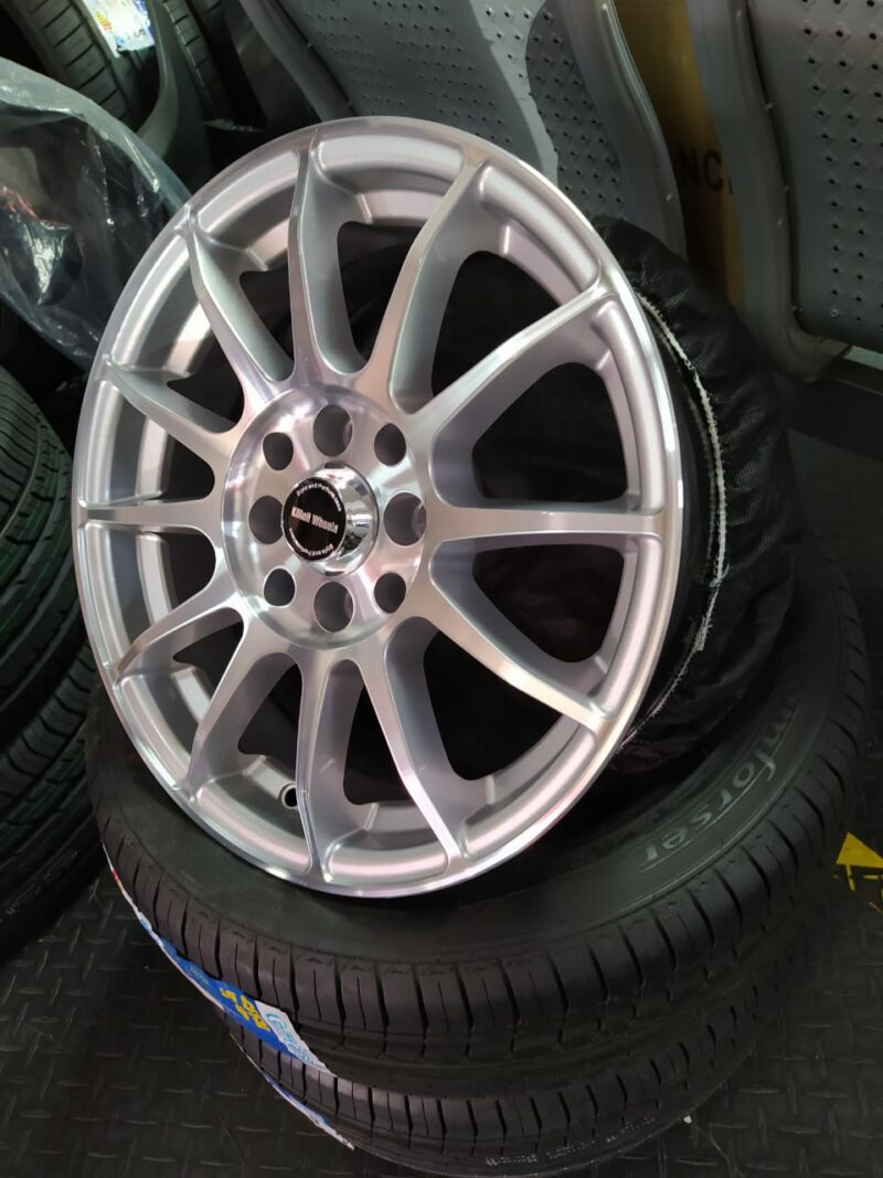 KILLERWHEELS 183 15X7 +35 4X100/5X114.3 73.1 HYPERSILVER - Imagen 2
