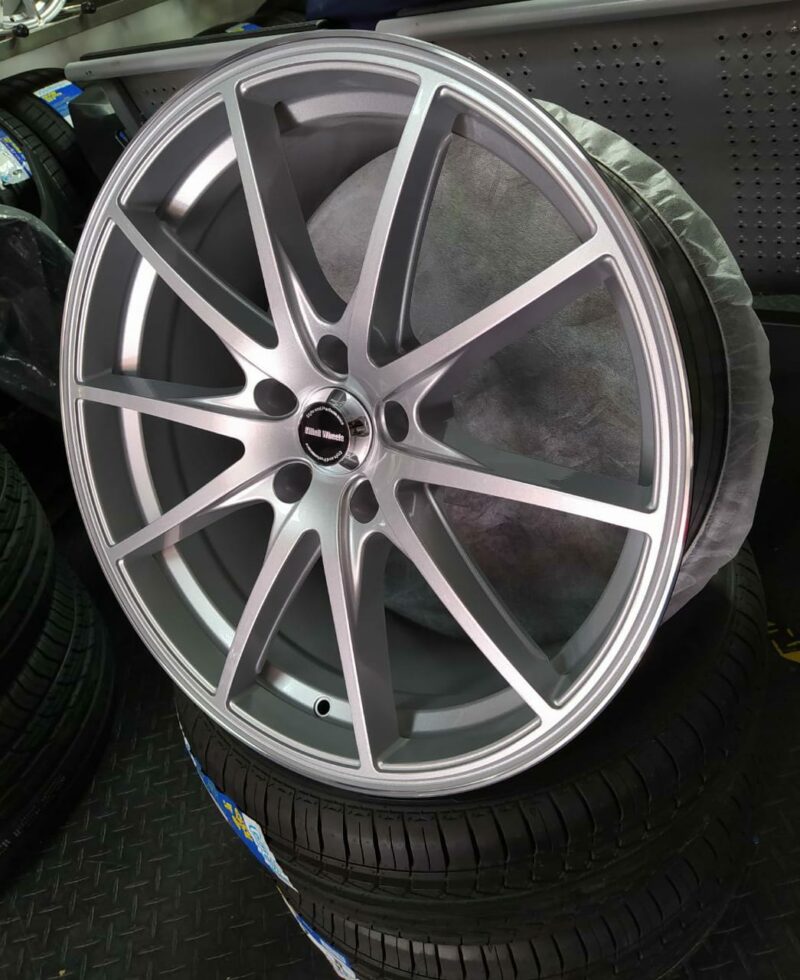 KILLERWHEELS G25 19X8.5 +30 5X114.3 73.1 HYPERSILVER - Imagen 3