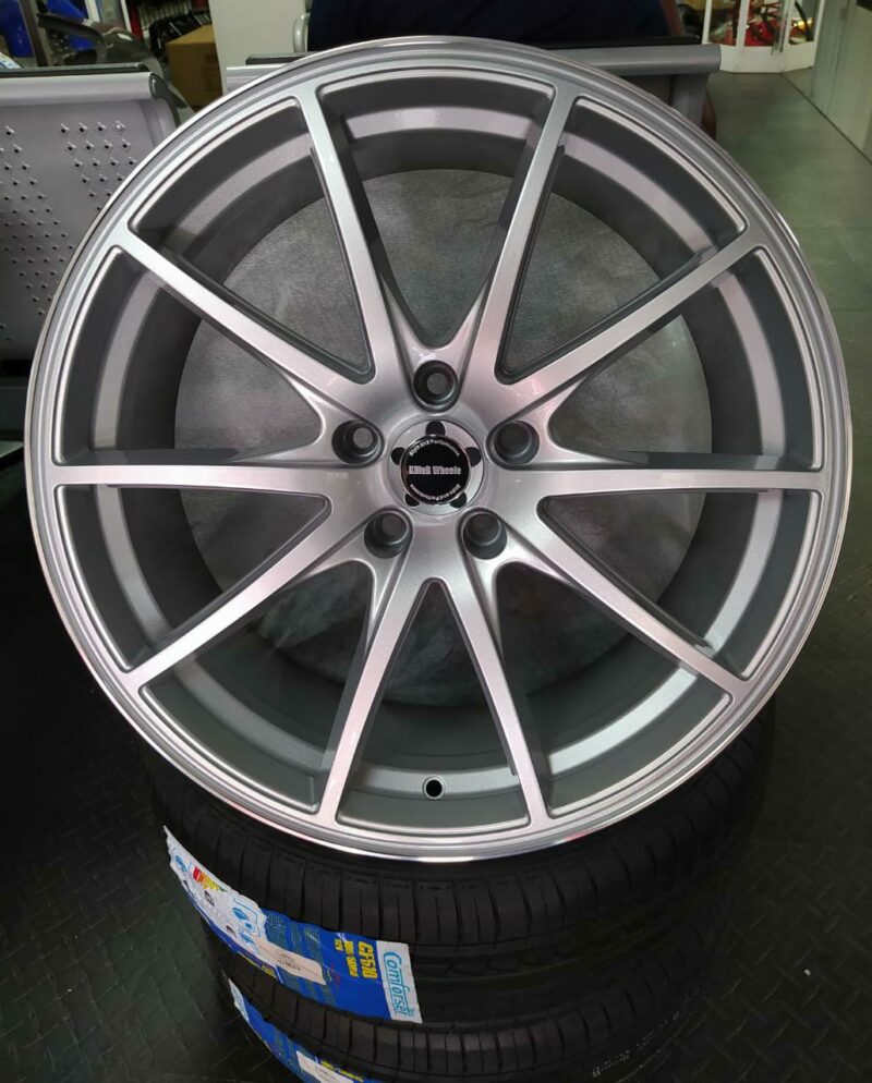 KILLERWHEELS G25 19X8.5 +30 5X114.3 73.1 HYPERSILVER