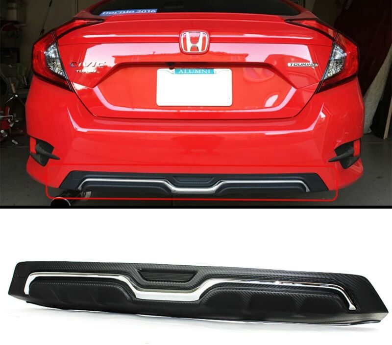 DIFUSOR CARBON CIVIC 2016-2018
