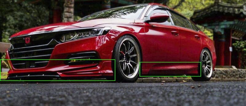 LIP KIT YF STYLE ACCORD 2018-2019