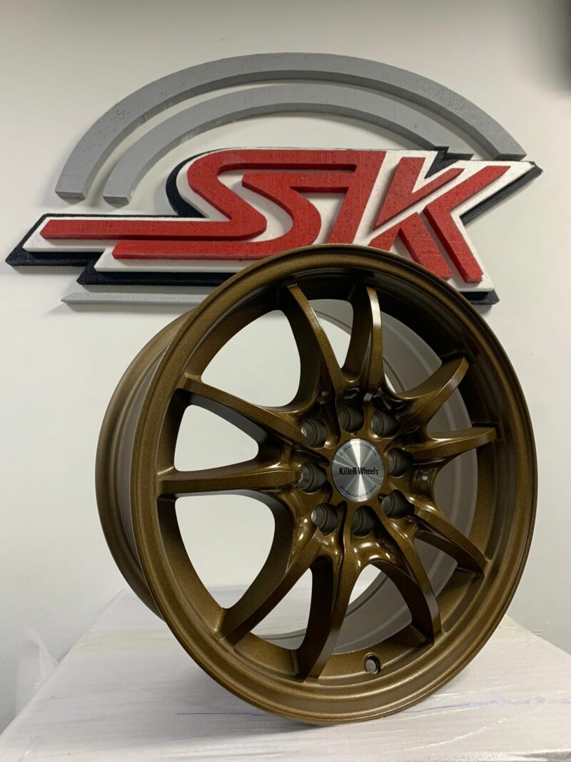KILLERWHEELS 2157 16X7 4X100/4X114.3 73.1 BRONZE - Imagen 2