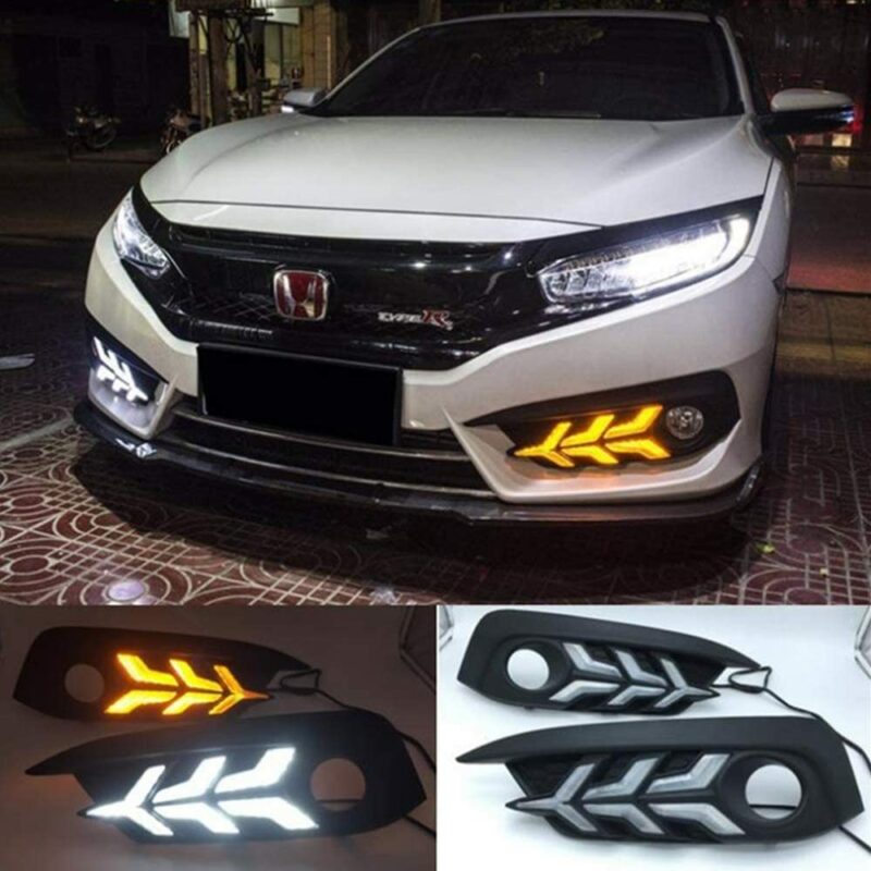 DRL HONDA CIVIC 2016-2017 COVER HALOGENOS