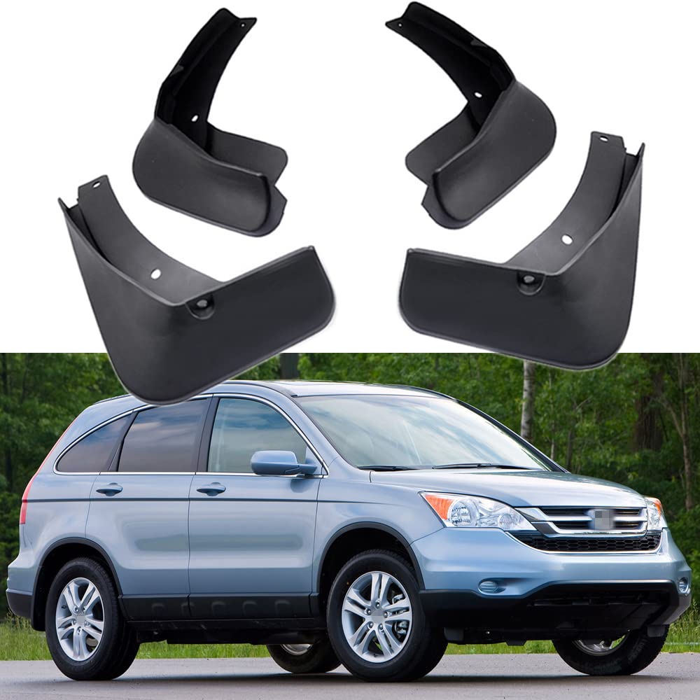 Lujuntec Headlights Pair For Honda CR-V 2007-2011, Chrome Housing Clear Lens Halogen, DOT Certified