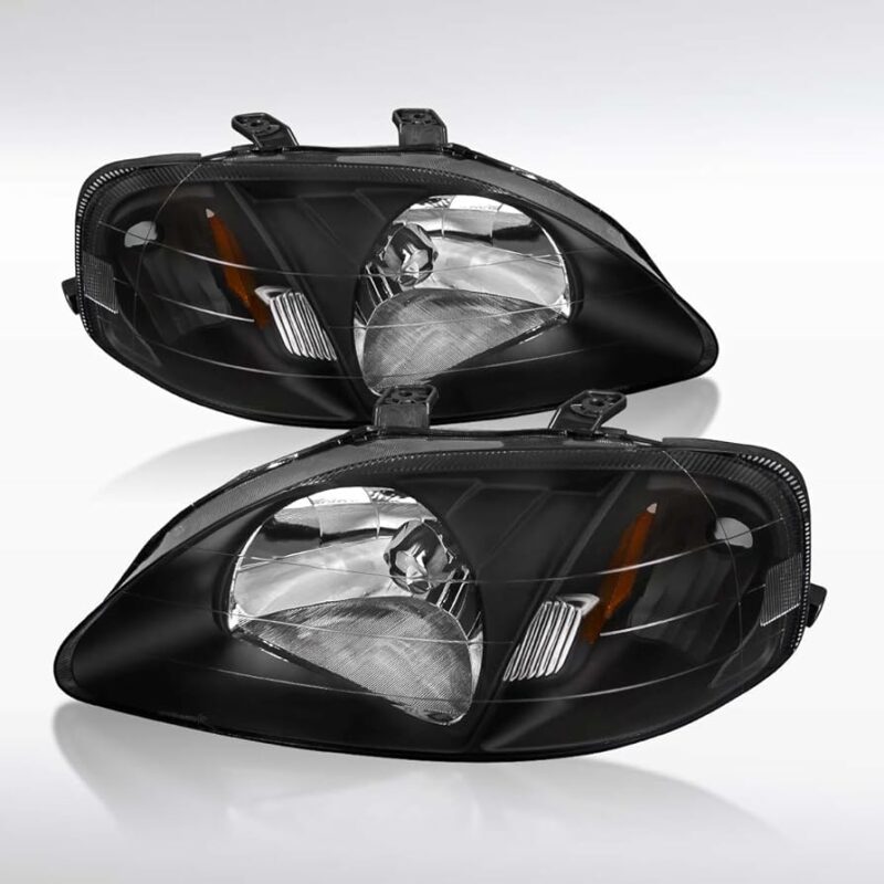 PANTALLAS HONDA CIVIC 1999-2000 BLACK HOUSING