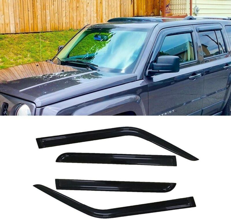WINDOWS VISOR JEEP WRANGLER 2007-2017