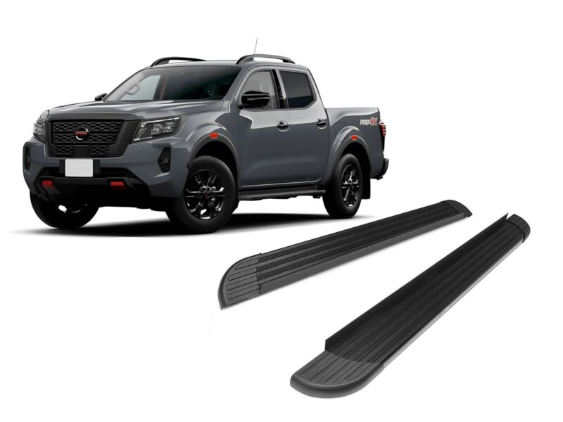 ESTRIBOS NISSAN FRONTIER/NAVARA NEGROS 2021-2025