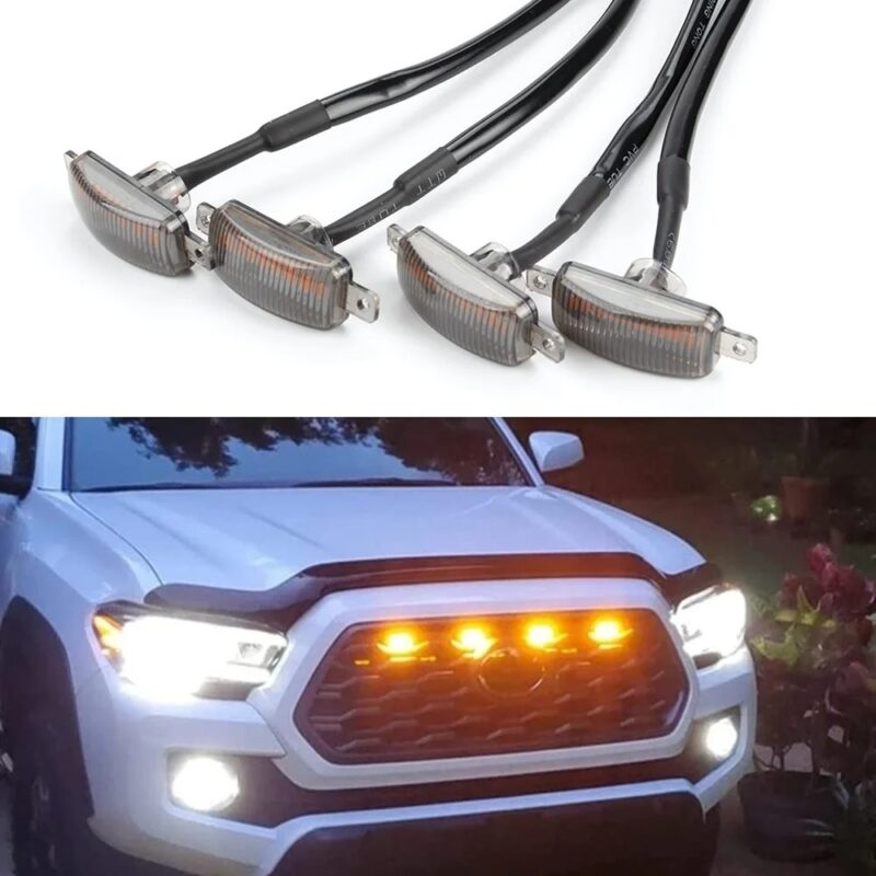 LUZ PARRILLA TIPO RAPTOR AMARILLA - Imagen 2