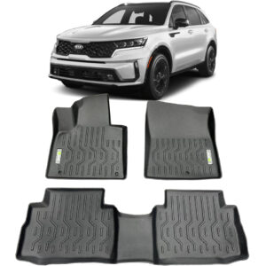 ALFOMBRA BANDEJA 3D PROTEK KIA SORENTO 2 FILAS 2021-2025