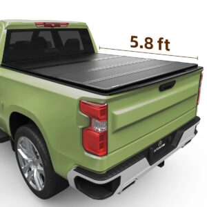 TAPA CAMA 5.8 TRIFOLD CHEVROLET SILVERADO 2020-2025