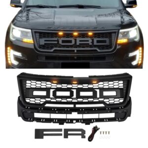 PARRILLA TIPO RAPTOR FORD EXPLORER 2016-2017
